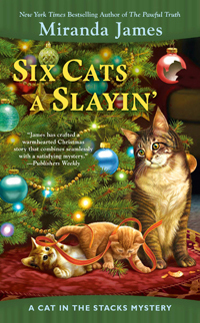 Miranda James' Six Cats A Slayin'